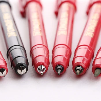 Japonija Kuretake Zig Nepermatomas Pen Raudona/Juoda Super Fine(SF 0,05 mm)/UF(0,3 mm)/F(0.7)/M(1,2 mm)/Linijinės Teptuku Rašyti apie Kino Žymeklis parkeris