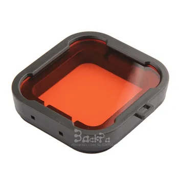 2VNT /Daug Geltonos ir Raudonos spalvos poliarizuotos šviesos reguliatorius UV objektyvas, filtras, mini vaizdo kamera už GoPro hero 3 4+