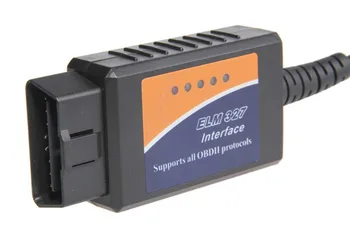ELM327 USB 1.5 Diagnostikos Skaitytuvas 3 Metų Garantija OBD/OBDII Skaitytuvas ELM 327 Automobilių Diagnostikos Skaitytuvas Įrankis