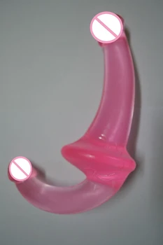 Tikroviškas Dildo dvigubas dildo didžiulis dildo didelis analinis dildo double dong Medicinos netoksiškos medžiagos Suaugusiųjų Sekso Žaislai Moteris, Gėjus