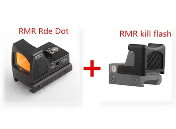 Mini RMR Red Dot Akyse Kolimatorius Glock Reflekso, Regėjimo ir Nužudyti 