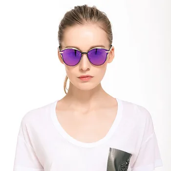 2018 Mados Cat Eye poliarizuoti Akiniai nuo saulės Moterims UV400 derliaus Dizaineris Prabangos Dizaineris Derliaus Saulės akiniai atspalvių oculos de sol
