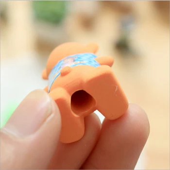 1X Kawaii Spalva padengia mielas gyvūnų modeliavimo gumos trintukas korėjos kūrybos raštinės reikmenys vaikų darželis, pradinės mokyklos studentų prizus