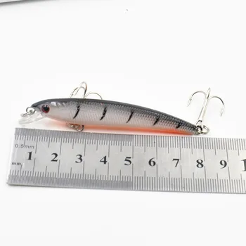 1Pcs 8cm 4.8 g Naujo modelio Žvejybos masalus sunku masalas neria 1,8 m aukštos kokybės Minnow masalas Karpis masalas fishi Žvejybos įrankių