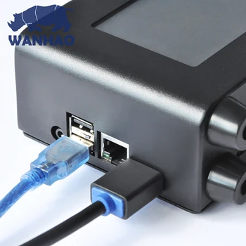WANHAO D7 DĖŽUTĖ su USB palaikymas ir jutiklinį ekraną , visos prekės DLP/SLA 3D spausdintuvo valdiklio , Wanhao kontrolės box Nemokamas pristatymas