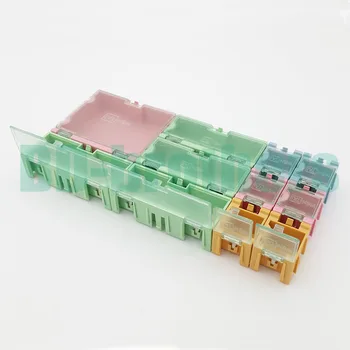 11pcs/set Komponentų saugojimo dėžutė IC Komponentai Dėžės SMT SMD Wen Tai (1# 2# 3#) Dėžės Rinkinio 20sets/daug