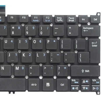 SSEA Naujas JAV Klaviatūros Acer Aspire S3 S3-391 S3-951 S3-371 S5 S5-391 725 756 nešiojamojo kompiuterio klaviatūra be rėmelio