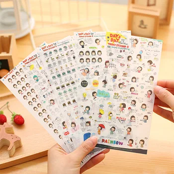 Korėjos Kanceliarinių prekių Istorija Laiką, Žaismingas Jauniklį Super Meng Dienoraštis Dekoratyvinė Pvc Skaidri nuotrauka antraštės 