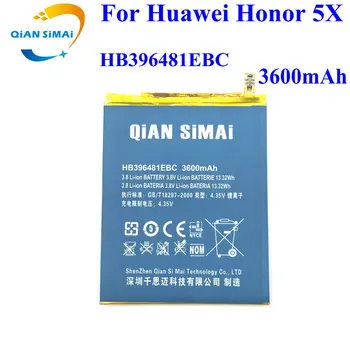 QiAN SiMAi 1PCS HB396481EBC Baterijos Pakeitimo Huawei ASCEND G7 PLIUS GARBĘ 5X G8 G8X RIO L03 -UL00/TL00/AL00 Telefono