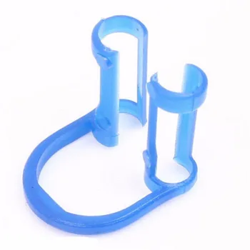 20pcs Nauji Plastikiniai Medvilnės Roll Turėtojas Vienkartiniai Blue Clip Dantų/Klinika Odontologas