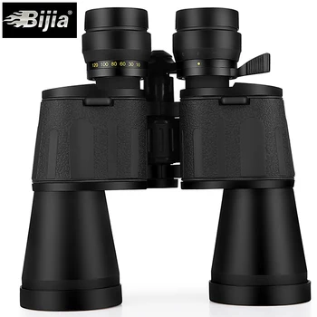 BIJIA 10-120X80 profesinės zoom optinis medžioklės žiūronai plataus kampo kempingas teleskopas su trikoju sąsaja