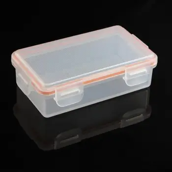 Soshine Nešiojamas Kietasis Plastikinis Laikiklis Laikymo Dėžutė 2x 18650 Baterija
