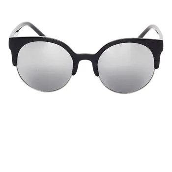 ASUOP2018 naujas vyrų aukštos klasės prekės ženklo cat eye akiniai panele keliauja mados akiniai nuo saulės UV400 sporto atsitiktinis pusė rėmo akiniai nuo saulės