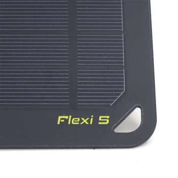 Flexi 5 5V 5W 1000MA Saulės energija Varomas Įkroviklį 