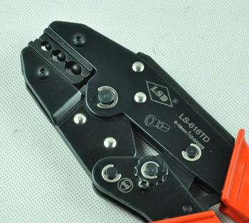 Reketas užspaudimo tiekėjas 4-16mm2 neizoliuotus kabelio jungčių užspaudimo įrankis tab terminalo crimper Elektriko įrankis