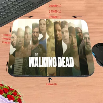 Naujas Atvykimo The Walking Dead Nuotykių Išgyvenimo TV Žaisti Individualų Pelės Mygtukai Kompiuterio, Nešiojamojo kompiuterio Pelės Kilimėlis Non-Slip Gumos Kilimėlis