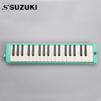 SUZUKI MX-37D Alto 37 Svarbiausių Profesinių Melodion Žalia Melodica/ pianica Su Rankinę Dovanų pasirinkimas