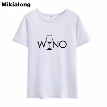 MIkialong Vynas Spausdinti Japonų Harajuku T-shirt Moterims iki 2018 m. Vasaros LetterTumblr Marškinėliai Moterims Atsitiktinis Medvilnės Marškinėliai Femme Viršūnės