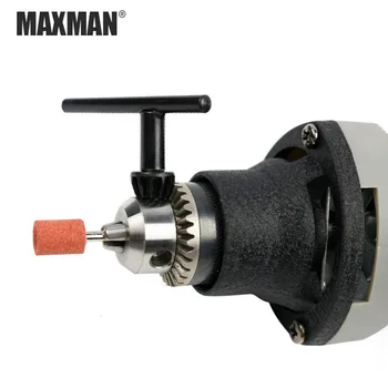 MAXMAN 400W Mini Elektrinis Gręžtuvas Su 6 Pozicijos Kintamo Greičio Dremel Šlifuoklis Stiliaus Rotaciniai Įrankiai Mini Šlifavimo Įrankiai