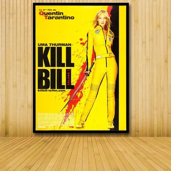 Geras Nužudyti Bilą Originalus Filmo Plakatas Ir Įkvepiančių Idėjų NUŽUDYTI BILĄ TŪRIS SAMURAJUS Plakatai HD Spausdinimo ant Drobės tapybos