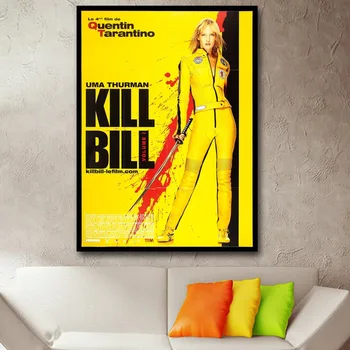Geras Nužudyti Bilą Originalus Filmo Plakatas Ir Įkvepiančių Idėjų NUŽUDYTI BILĄ TŪRIS SAMURAJUS Plakatai HD Spausdinimo ant Drobės tapybos