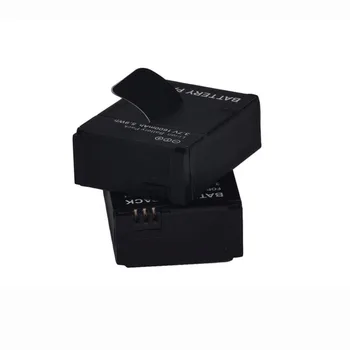 2vnt 1300mAh Baterija + Dual USB Įkroviklio Gopro Hero 3 AHDBT-301 / 201 Li-ion Veiksmų fotoaparato Baterijos