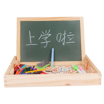 Vaikų žaidimo Žaislai medienos Skaičiavimo Lazdelės Švietimo Žaislas Montessori Matematikos Mokymosi langelį, magnetinės medžiagos, Įdomios dovanos