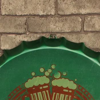Amerikietiško stiliaus Kūrybinė asmenybė Butelį dangteliu Alaus padengti sienos Retro baras, Kavinė restoranas apdaila Metalo Sienos kabo namų