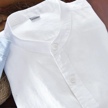 Italija prekės lino marškiniai vyrams, ilgomis rankovėmis marškinėliai vyrams, atsitiktinis vasarą vyrams marškinėliai linų mados marškinėliai vyrų drabužiai camisa chemise