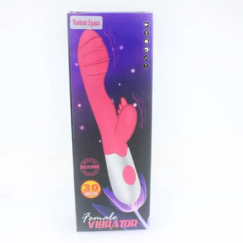 Smurtinių kosmoso G spot Klitorio stimuliatorius Rabbit vibratorius, Vibratoriai moterims Sekso žaislai moteris Sextoys Sekso produktai Erotiniai žaislai