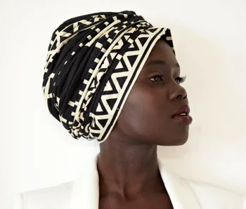 Afrikos dizaino Skarelė ilgai Galvos skara Žydų Headcover Turbaną skara Deformuoti Plaukų Afrikos Headwrap Bohemijos Headwrap Chem