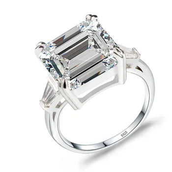 Moonso 2018 nauja siunta 925 sterlingas sidabro prabangus žiedas moterims vestuvės vestuvinis papuošalų moonso R4337S