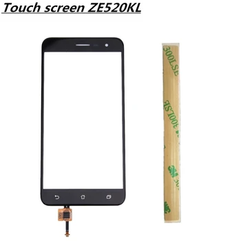 Touch Panel Asus ZenFone 3 ZE520KL Z017D Jutiklinis Ekranas skaitmeninis keitiklis Priekinės Priekiniai touch Stiklinis Lęšis Jutiklis