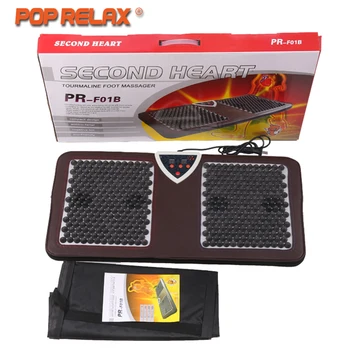 POP RELAX NUGA NM55 turmalino-germanio pėdos arka, akupunktūros, masažo kilimėlis antra širdies elektrinio šildymo foot massager F01B