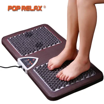 POP RELAX NUGA NM55 turmalino-germanio pėdos arka, akupunktūros, masažo kilimėlis antra širdies elektrinio šildymo foot massager F01B