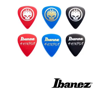 IBANEZ Palikuonių s OS Signatured 1,0 mm Plektras Akustinės Gitaros Pasiimti, Made in Japan 1/vnt.