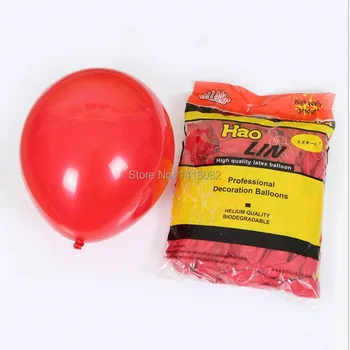 50pcs/daug 10 colių raudona ir žalia balionai storas apvalus burbulas 2.3 g Aukštos Kokybės ballon Kalėdų Balionas