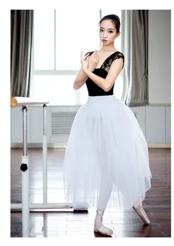 4 sluoksnių Moterų Merginos Princesė Baleto Tiulio Tutu Sijonas Vestuvės, Prom, Rockabilly suknelė Sijonai vaiskiai balta 2018 naujų karšto pardavimo 3201