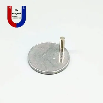100vnt D3x10mm Retųjų Žemių Neodimio Magnetas 3x10, 3mm x 10mm magnetas D3mmx10mm, D3*10mm magnetas 3x10mm