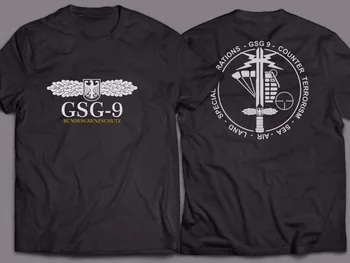 Naujas 2018 Populiarus Garsaus Prekės ženklo Aukštą Kokybę Geriau NAUJAS GSG 9 swat Vokietija Specialios Operacijos Skaitiklis Teroro Vienetas Policijos marškinėliai