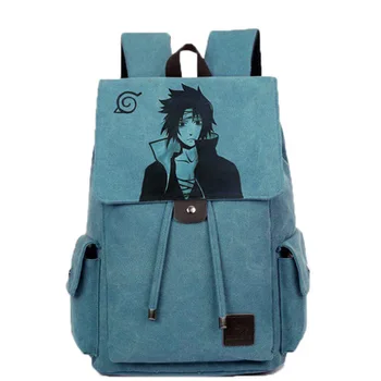 Anime Naruto Cosplay Studentų maišelį kolegijos vėjo pečių maišą vyrams ir moterims, kuprinės, grafiti, drobė maišelis