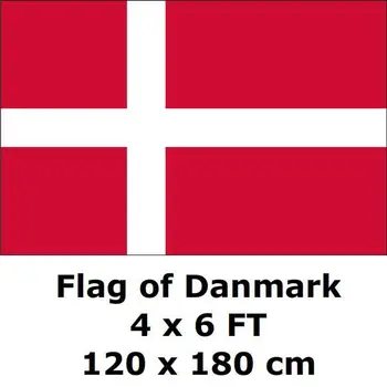 Danmark Vėliavos 120 x 180 cm danijos Vėliavas Ir Plakatus, Nacionalinės Vėliavos Šalies Reklama