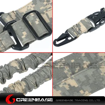 Greenbase Taktinis Pistoletas Diržas Cordura Audinio Vieno Taško Diržas Medžioklės Airsoft Diržas Multicam/ ACU