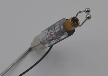MNFT 3pcs meškerės Swinger LED Šviečianti Indikatoriaus Žvejybos Bite Signalizacijos Vandeniui su Skirtingo tono Traukiant Linija