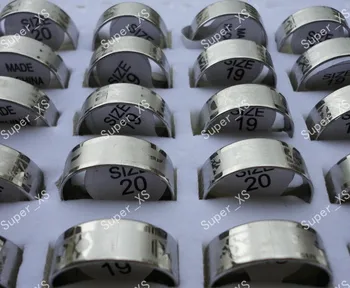 30pcs Visai Daug papuošalų mados žiedas kietas Modelis moterų vyrams iš nerūdijančio plieno žiedai LB081 nemokamas pristatymas