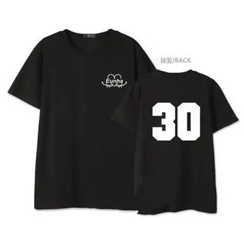 2016 m. vasaros kpop mergina gfriend L. O. L nario vardas spausdinimo trumpas rankovės marškinėliai sinb enhua t-shirt mėgėjams tees