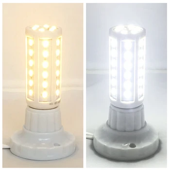 LED lemputė 5373 3000K šilta balta 6000K Energiją taupanti lemputė e27 namuose gamyklos cechas apšvietimas, super šviesus kukurūzų šviesos