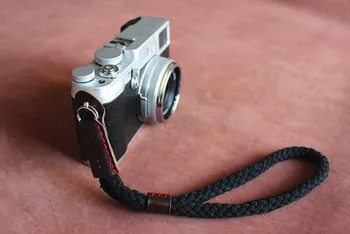 Naujas mados Derliaus drobės Organizacijos Fotoaparato dirželis, skirtas SLR fotoaparatas black nemokamas pristatymas