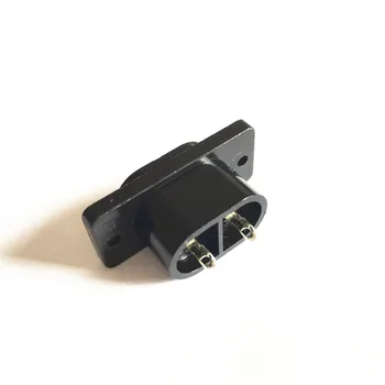 Male Plug Montavimo angos Dizaino IEC320 C8 AC Maitinimo Lizdas, Jungtis 2,5 A 250V