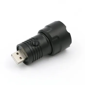 USB Patogu T6 LED Žibintuvėlis 4 Režimas, usb 